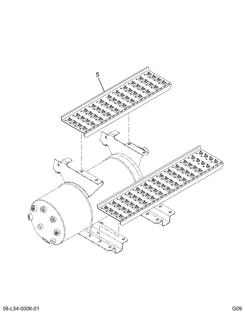 STEPS; AIR TANK MODULE,OMIT
