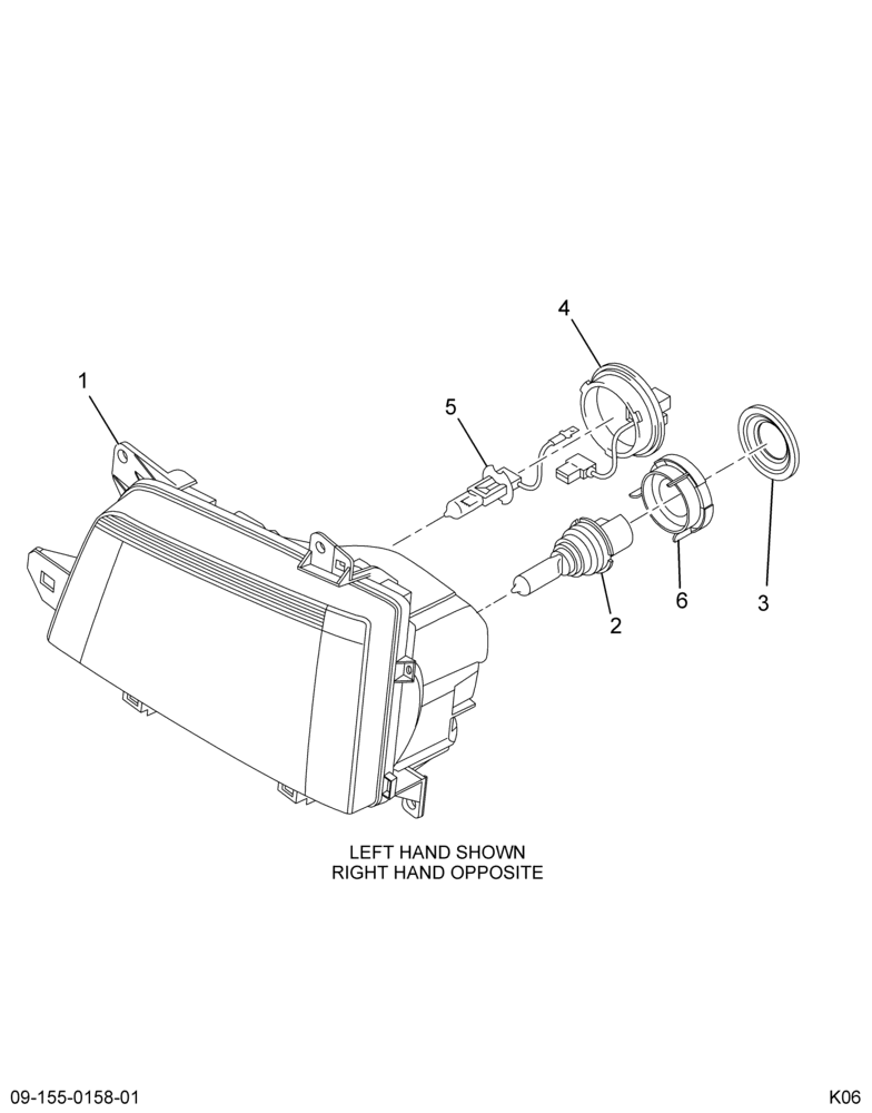 ..LIGHT HEAD*ASSY - LH (PRODUCTI (6E7Z-13008-BB)