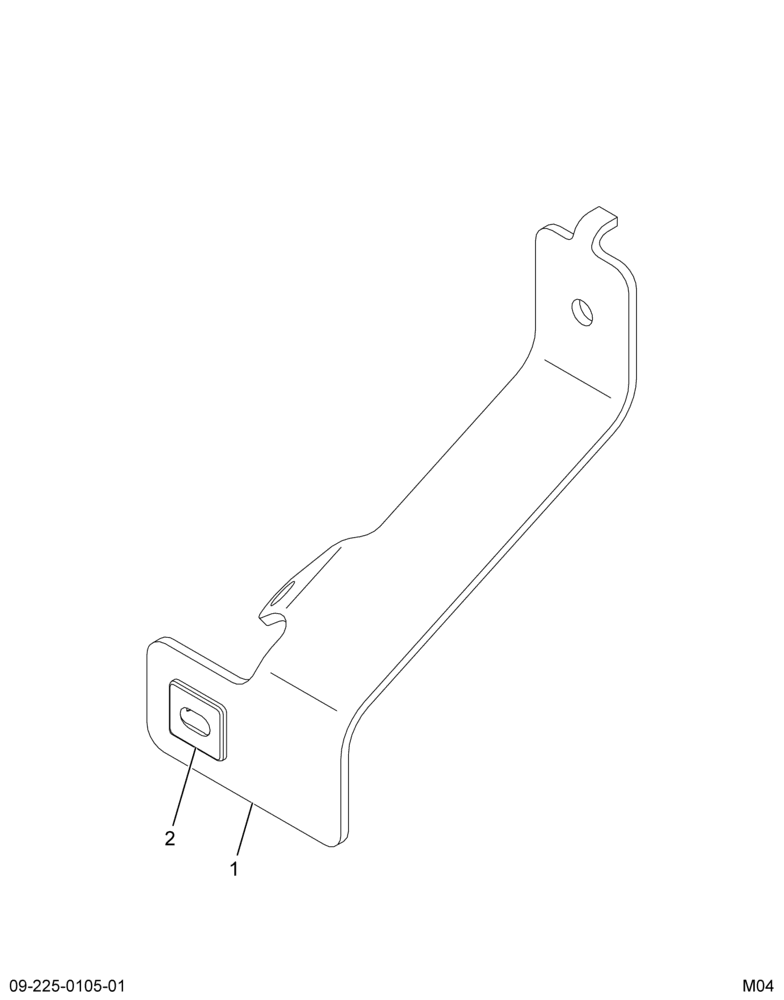 ..BRACKET ASSY GRILLE MTG SPT (6E7Z-8174-AA)
