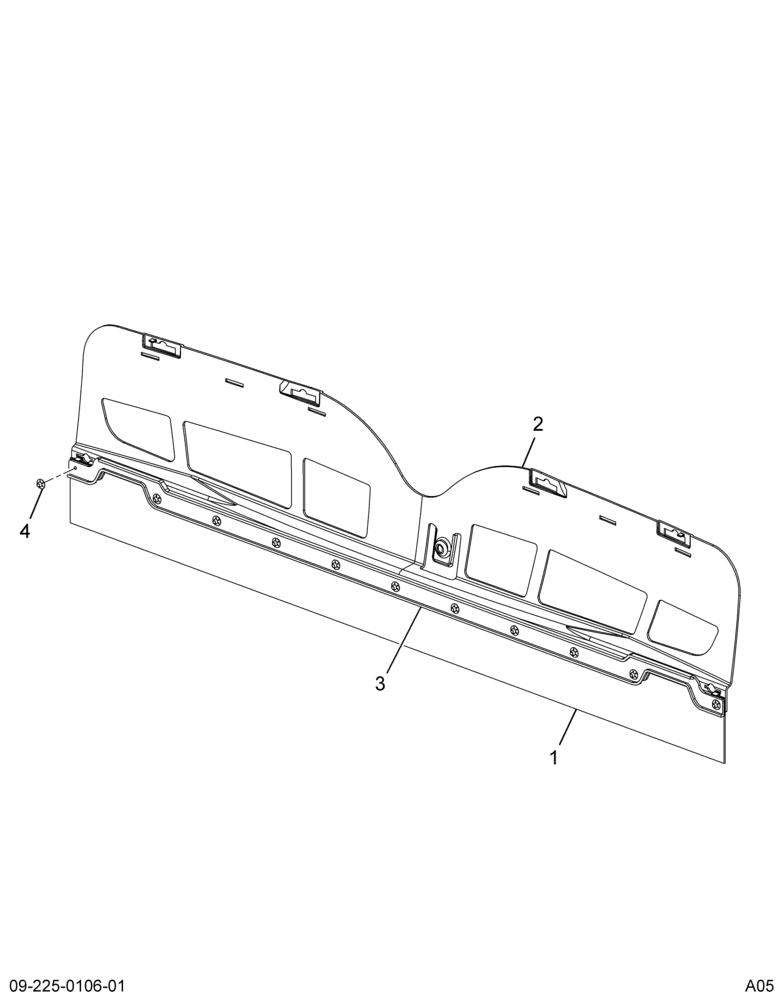 ....BAFFLE,ASM GRILLE W/EXT (5C4Z-8327-A)