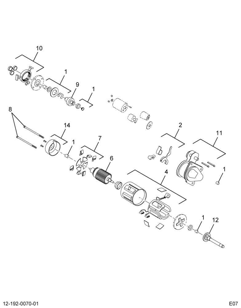 ..MOTOR STRTNG 12V (4.0KW) (4C4Z-11002-B)