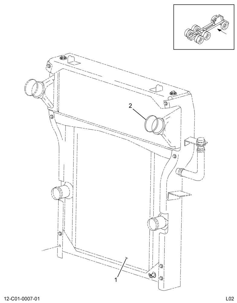 ....RADIATOR (4C4Z-8005-C2)