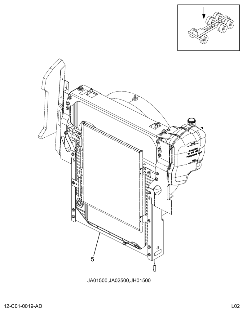 RADIATOR ASM; CAC 2/2