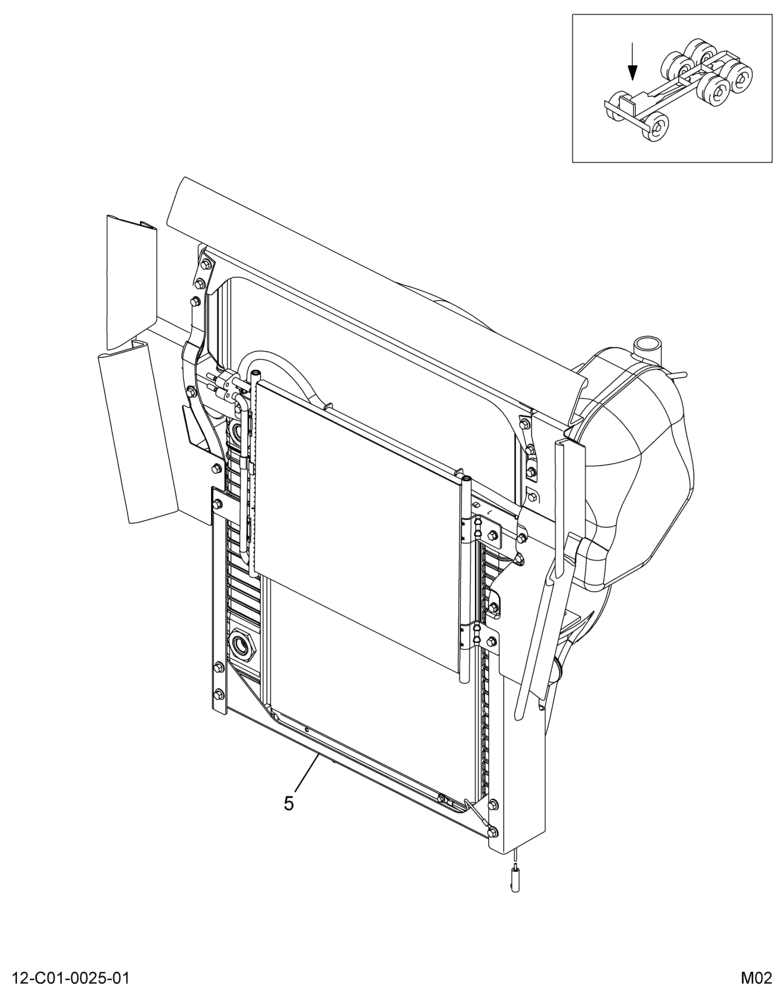 RADIATOR ASM; CAC