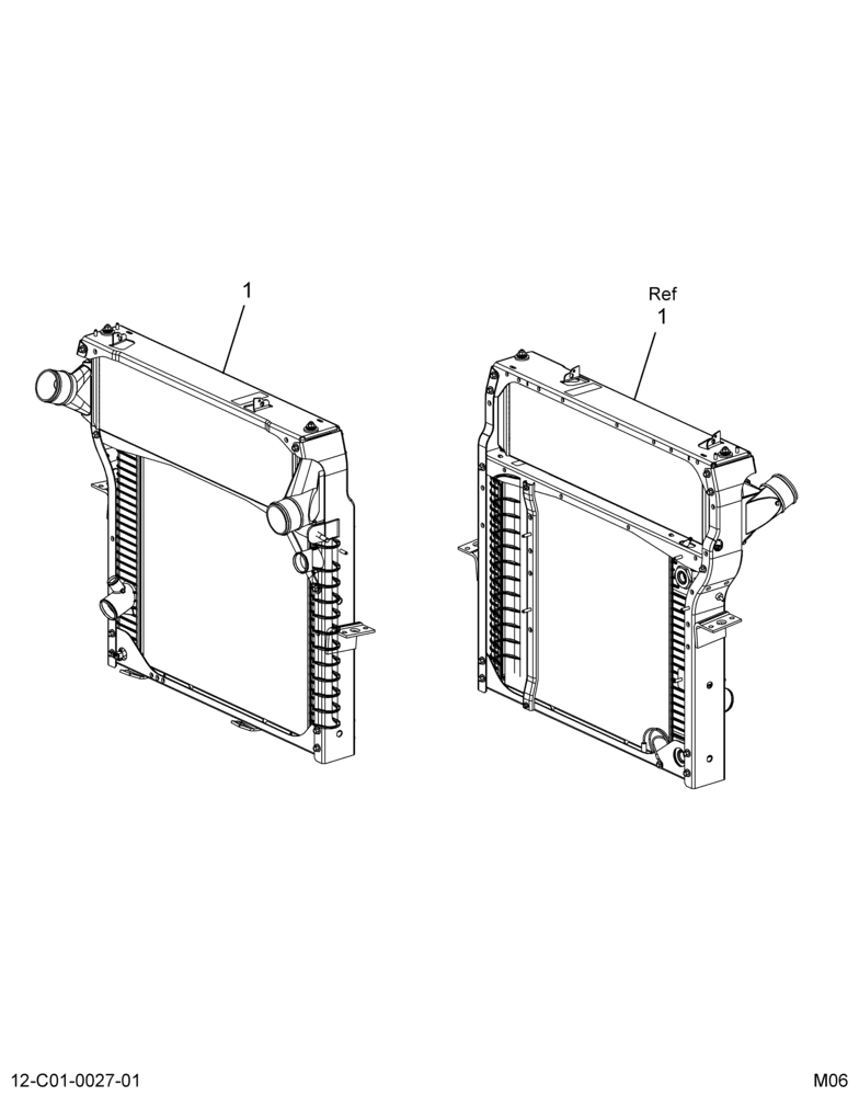 ..RADIATOR  RAD/CAC ASSY W/AU (Intl. 3804745F91)