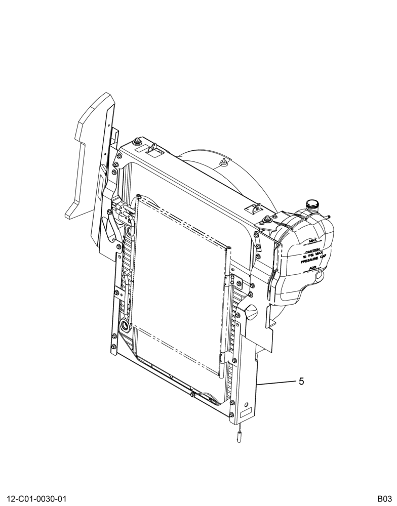 RADIATOR ASM; CAC