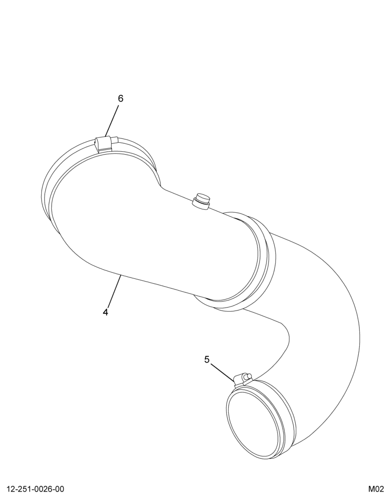 ..HOSE AIR CLEANER*CLEAN AIRDUCT (Eng. 4C4O-18556-CA)