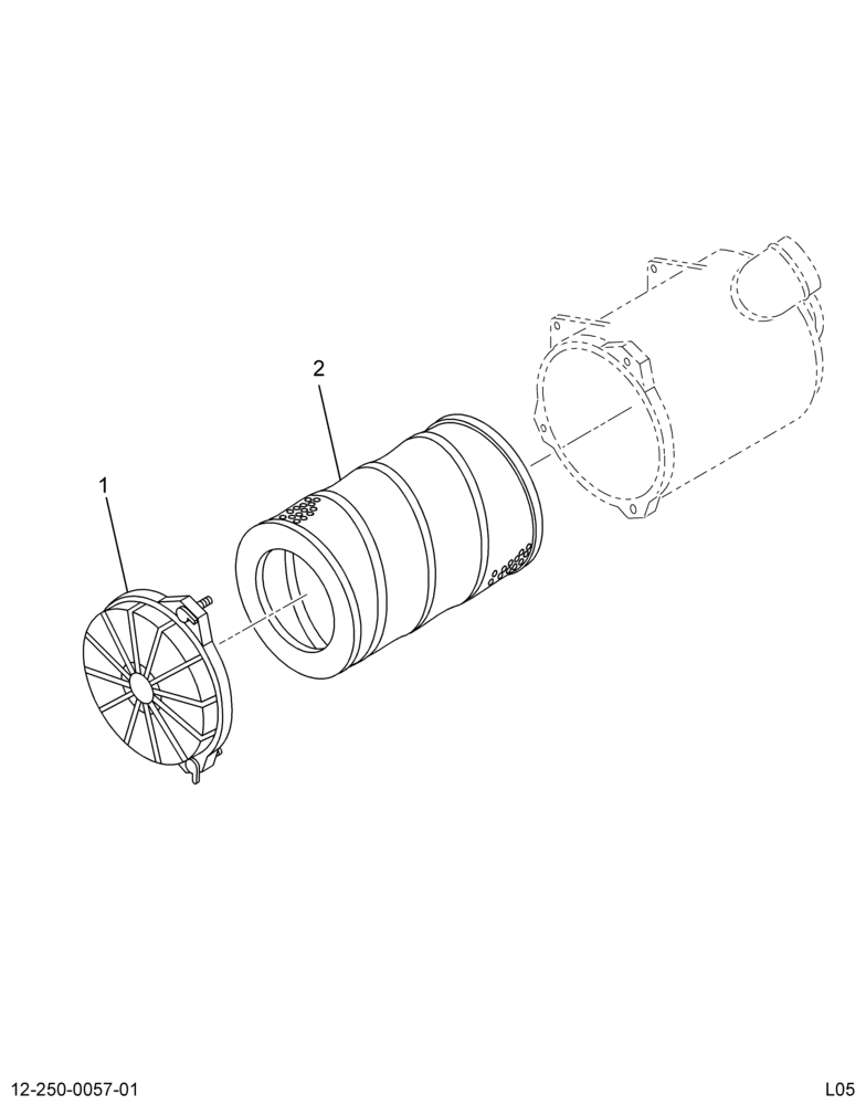 ..CLEANER ASM AIR DRY TYPE W/SIN (YC3Z-9600-AA)