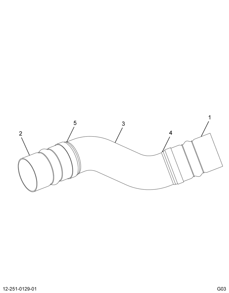 ..PIPE AIR*CAC HOT SIDE ASY  CUM (4C4Z-6K854-CA)
