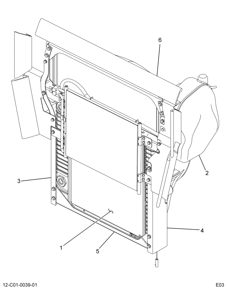 ....RADIATOR (4C4Z-8009-PA)