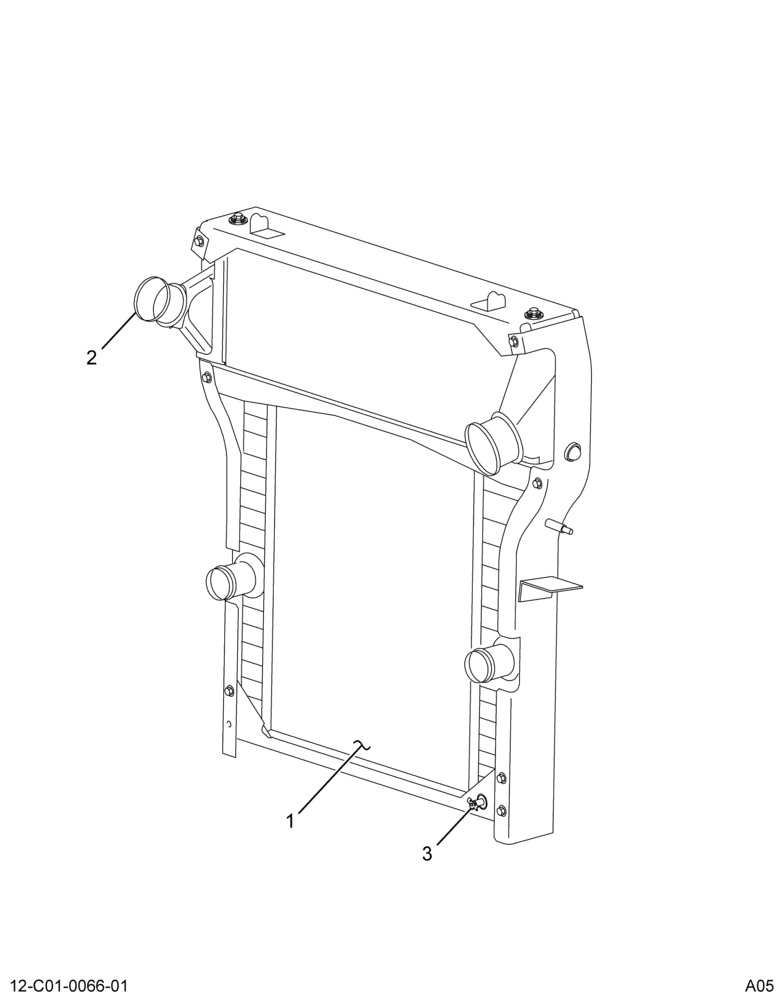 ....RADIATOR ASM AL W/OC (5C4Z-8009-A)