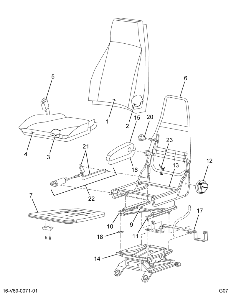 ....SEAT DRS 30% EASI BAZAAR ELLIT (4C4Z-6560013-DA)