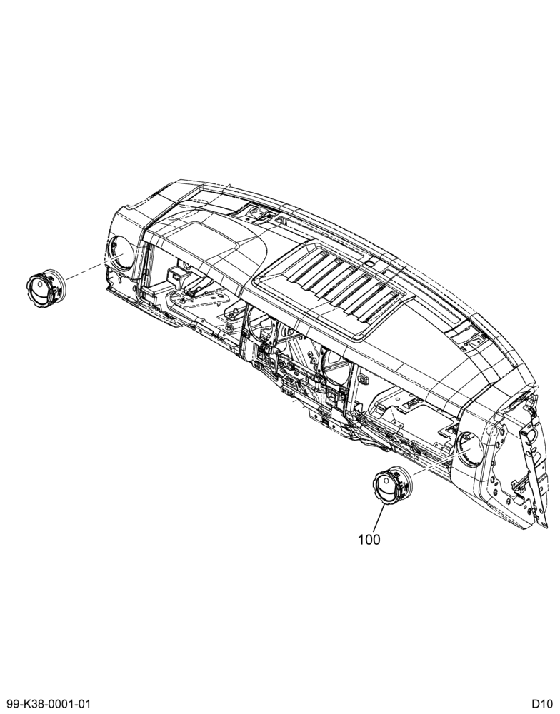 INSTRUMENT PANEL; HVAC AIR REGISTER,CHROME