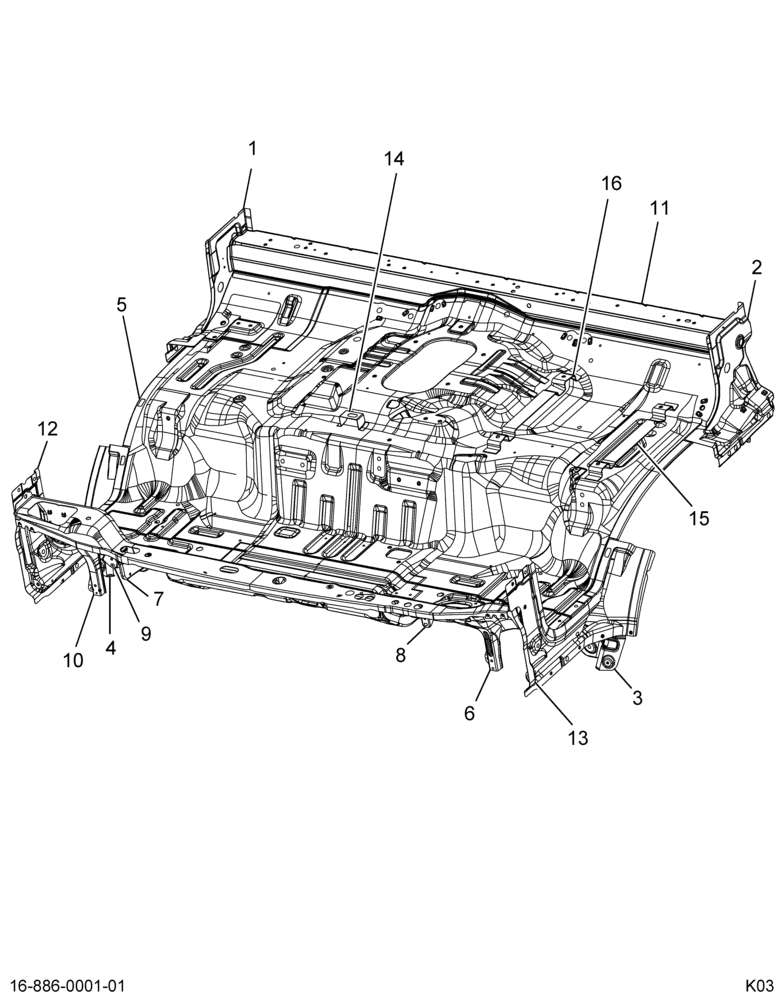 ....UNDERBODY ASM (6E7Z-2011135-C1)