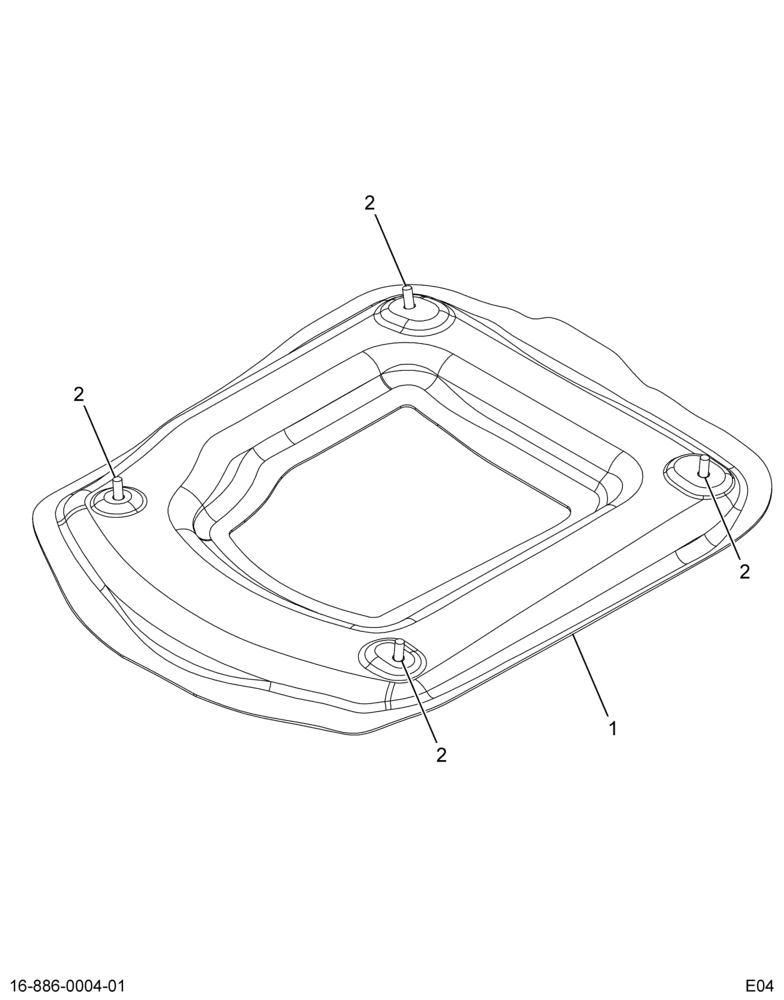 ......BRACKET,ASM SEAT PEDESTAL DRV (6E7Z-2060094-C1)