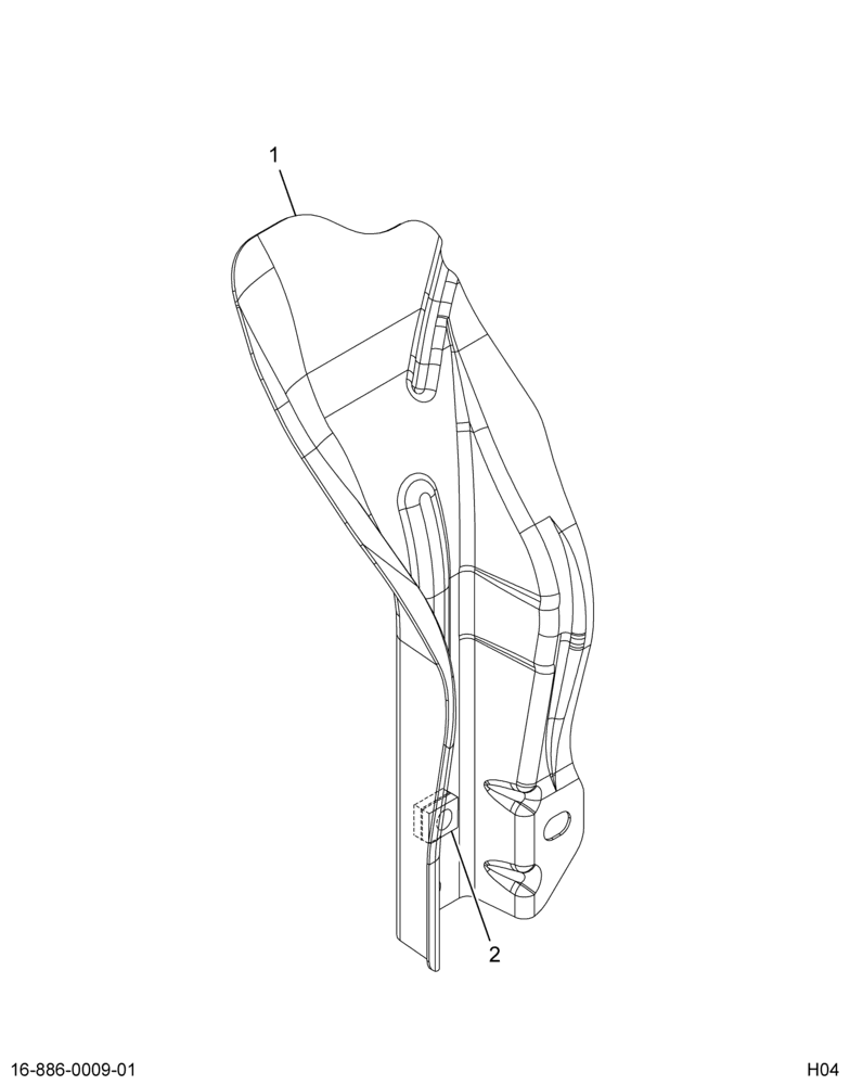 ......BRACKET HEAD LIGHT PANEL ASM (6E7Z-13B172-BA)