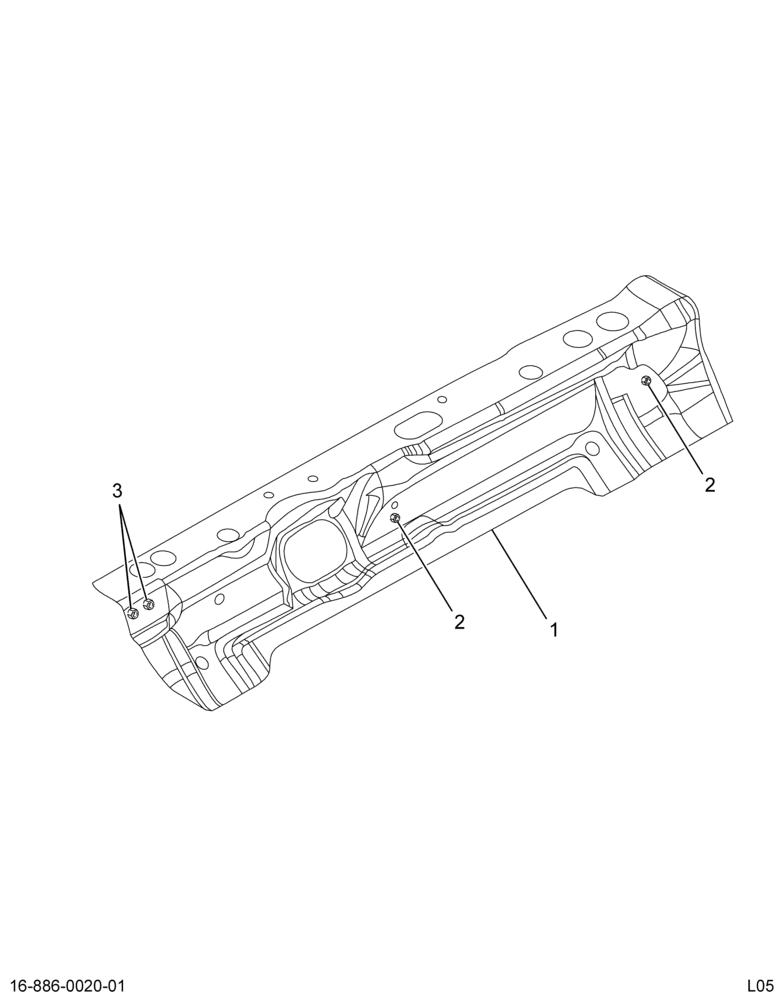 ........CROSSMEMBER ASM CAB SUB FRAME (6E7Z-2010692-C1)