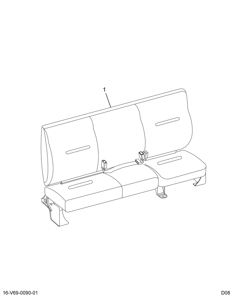 ..KIT SEATS  S/C DRVR BKT PASS 7 (Eng. 9C4O-7100034-BAW)
