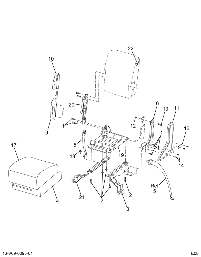 ....SEAT PASS 20% CTR G-GRAIN VNYL (6C4Z-7060018-AB)