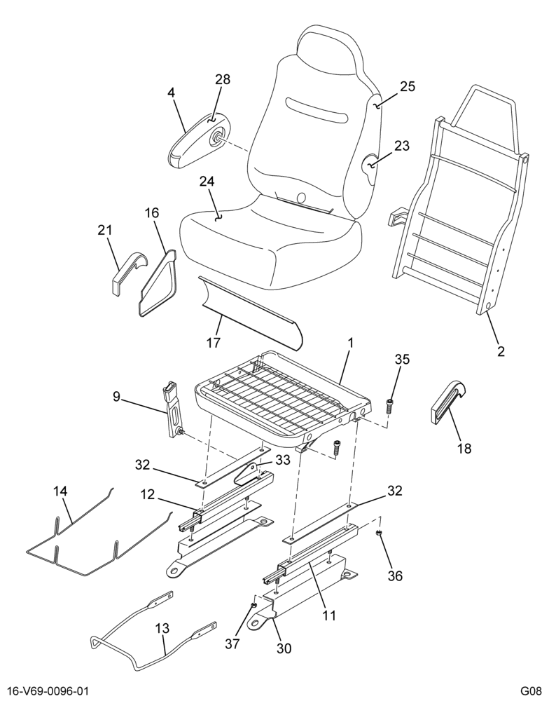 ..SEAT DRIVER CLOTH (9C4Z-7060016-K)