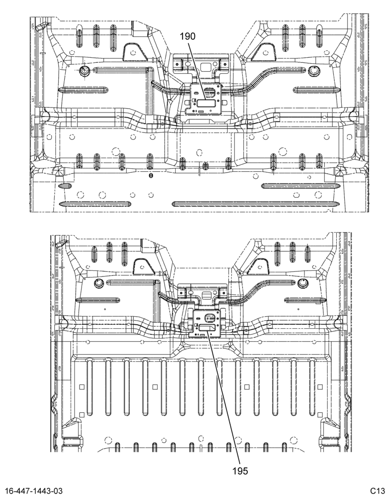 Схема установки BC3Z-14B045-A