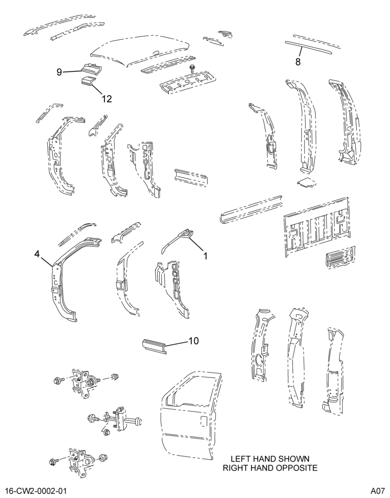 ..PANEL,SIDE BODY ASSY WELDED RH (5C4Z-70211A10-C1)