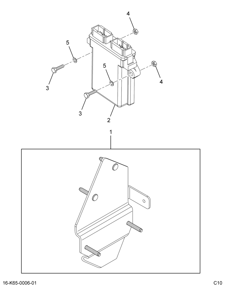 ..IP, BRACKET, VSM MOUNTING A (Intl. 3856689F91)