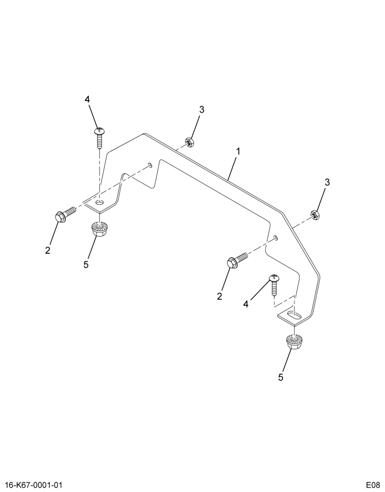 ..MOD,IP,RELAY MOUNTING BRACKET (Intl. 3677094F91)