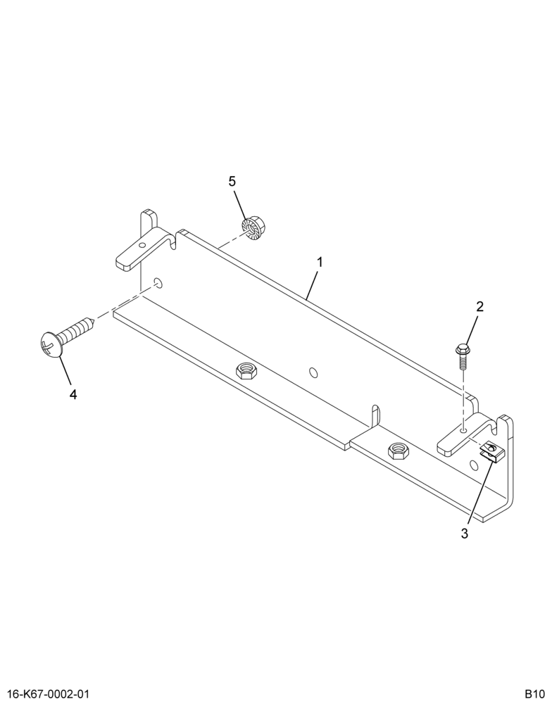 ..IP BRACKET RELAY MOUNTING (Intl. 3856690F91)