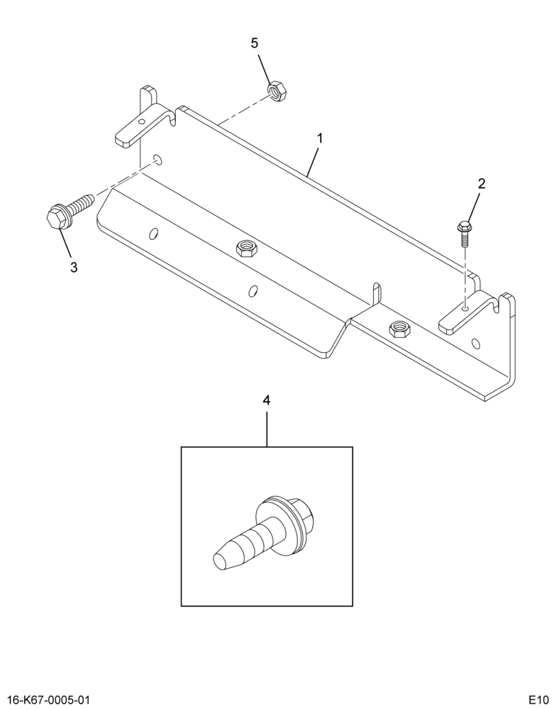 ..IP BRACKET RELAY MOUNTING (Intl. 3856690F95)