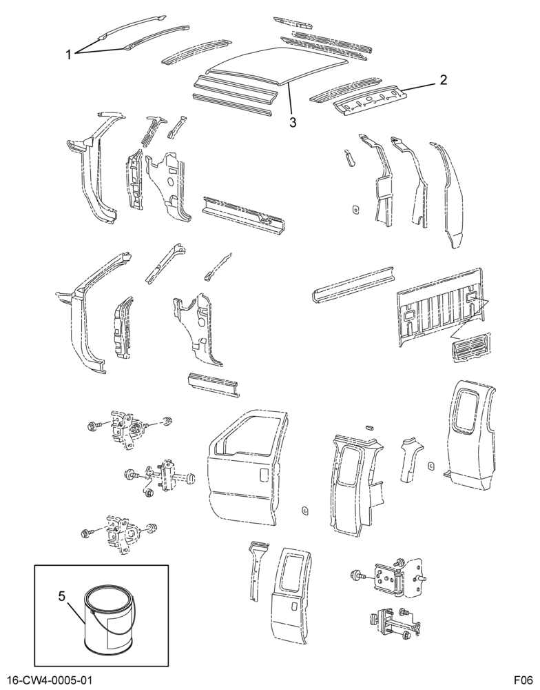 ..PANEL ROOF (4C4Z-1050202-AB)