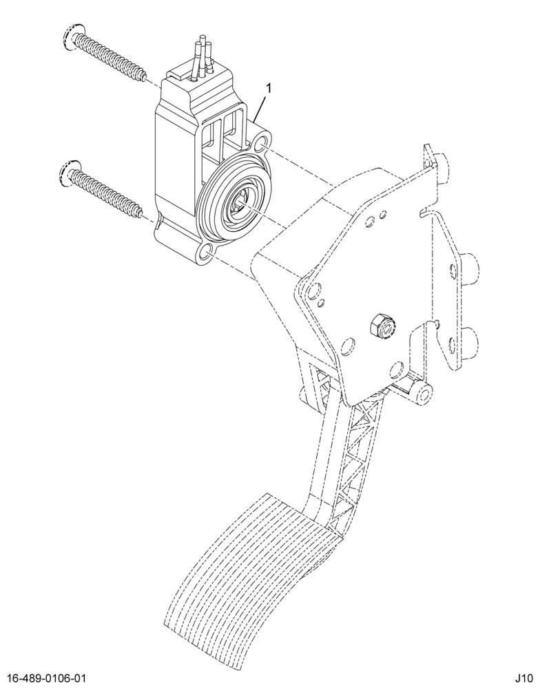 ..PEDAL ACCELERATOR  CAT (8C4Z-9F836-B)