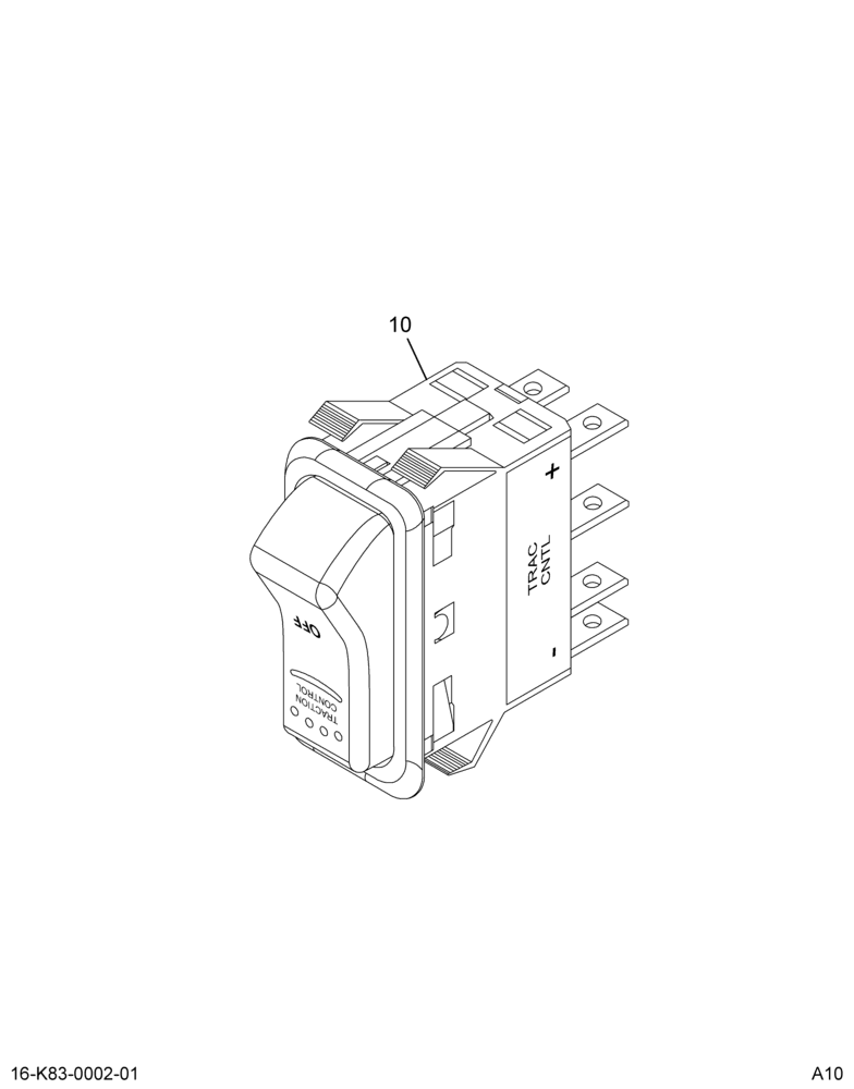 OVERHEAD CONSOLE; AIR SUSPENSION DUMP SWITCH (ABR #2) 2/2