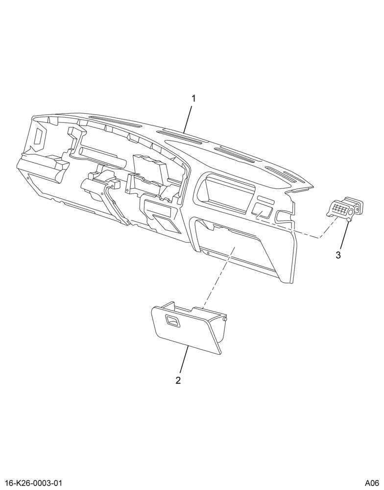 ....IP MAIN CARR W/AIR HORN HOL (Intl. 3598860F91)