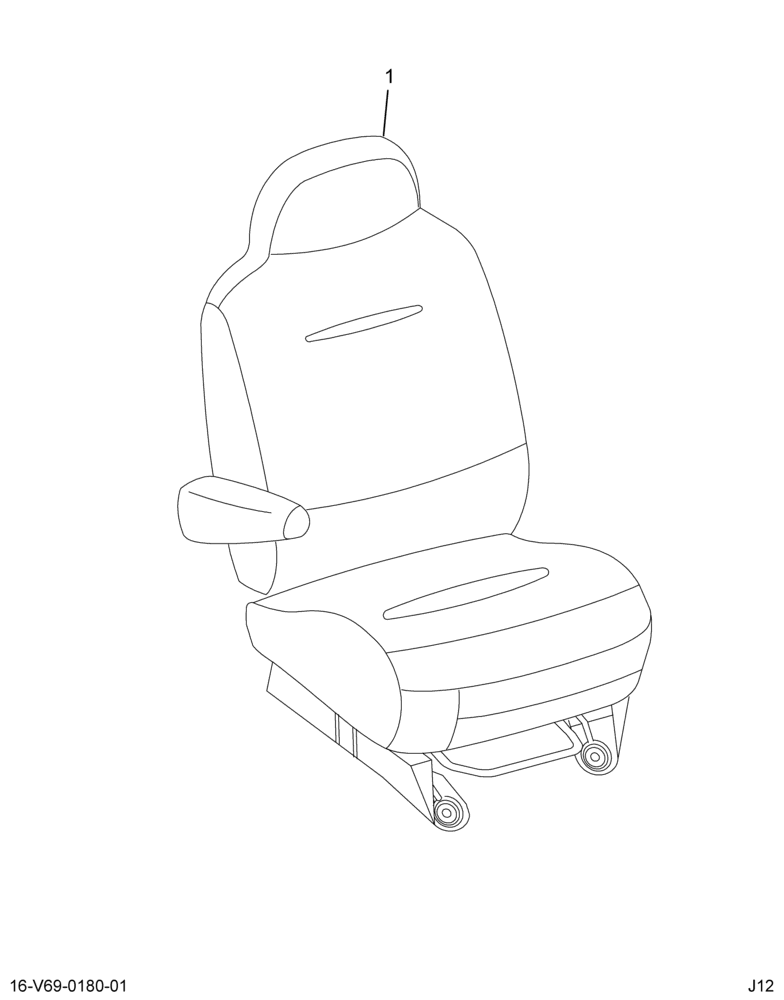 ..KIT SEATS  DRVR BUCKET  PASS O (Eng. 8C4O-7000034-AA)