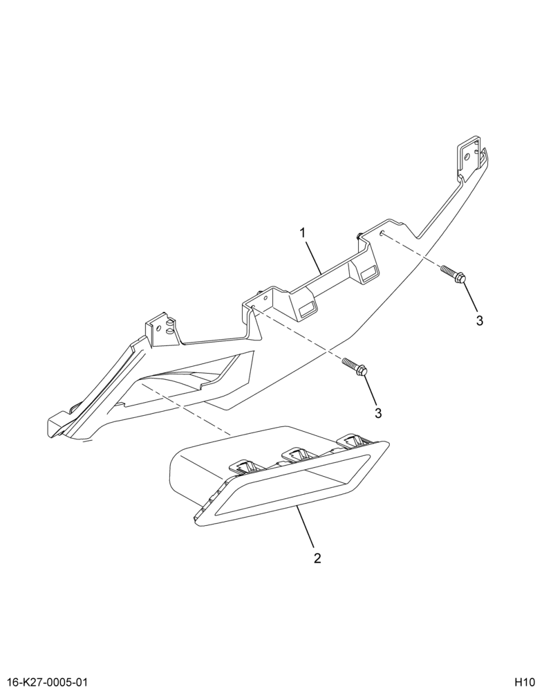 ..PANEL LOWER CENTER FINISH (Intl. 6019290F91)