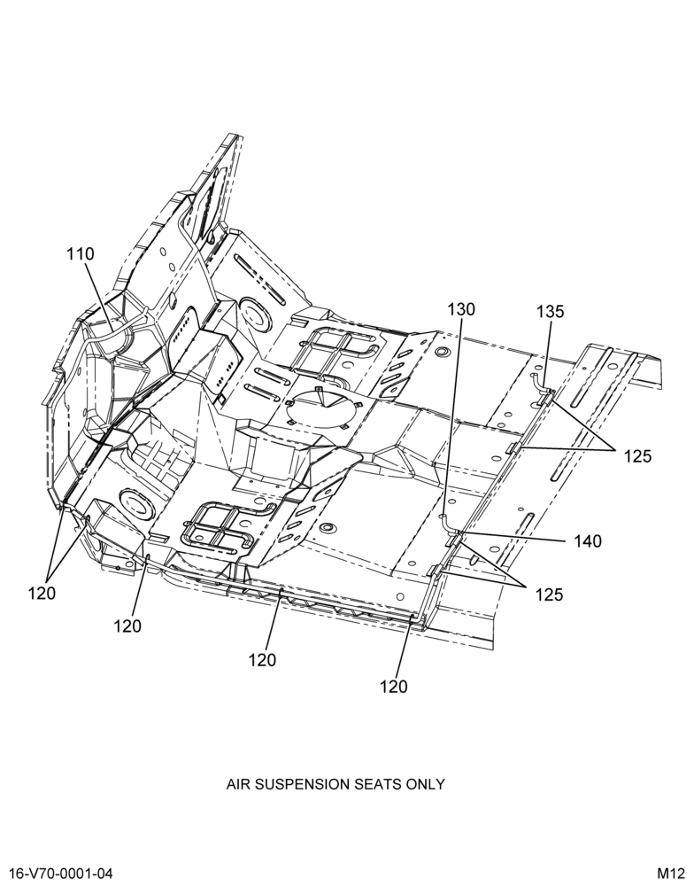 SEAT BELT INSTL; DRVR/PASS 4/4