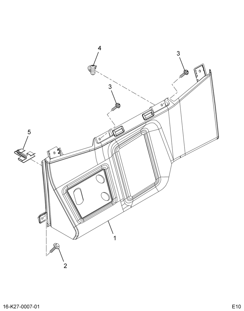 ..IP  LWR CENTER PANEL (Intl. 3711608F93)