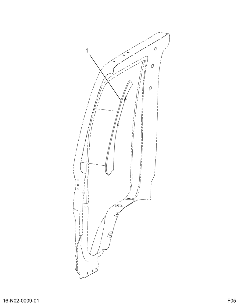 ..PANEL PLR A TRM CVR RH (6E7Z-2003598-AA)