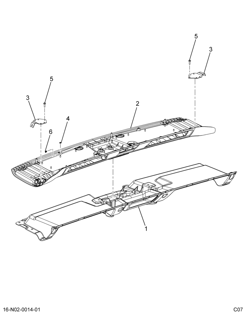 ..PANEL ASSY  OVERHEAD CONSOLE (8E7Z-20519A58-A)