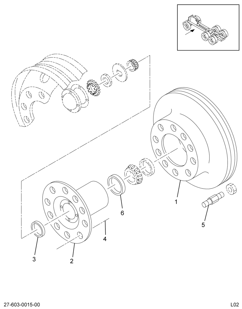 ..HUB  REAR WHEEL W/ROTOR*8-275 (Eng. 4C4O-1114-CB)
