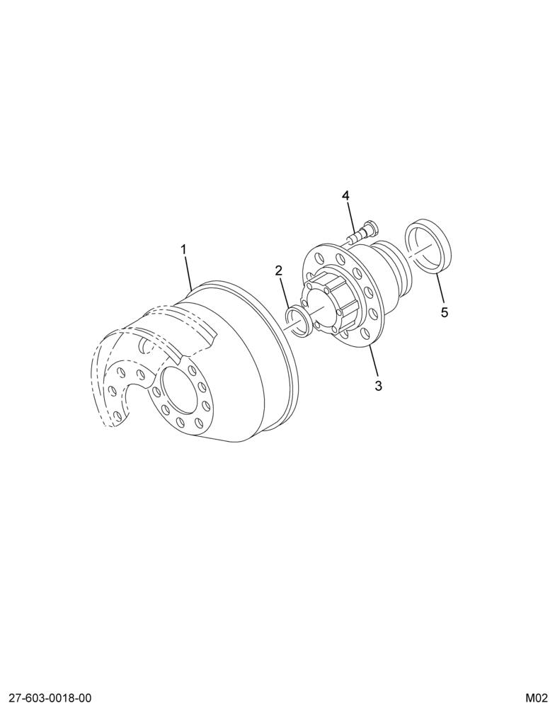 ..HUB FRT WHEEL W/DRUM (Eng. 4C4O-1102-EA)