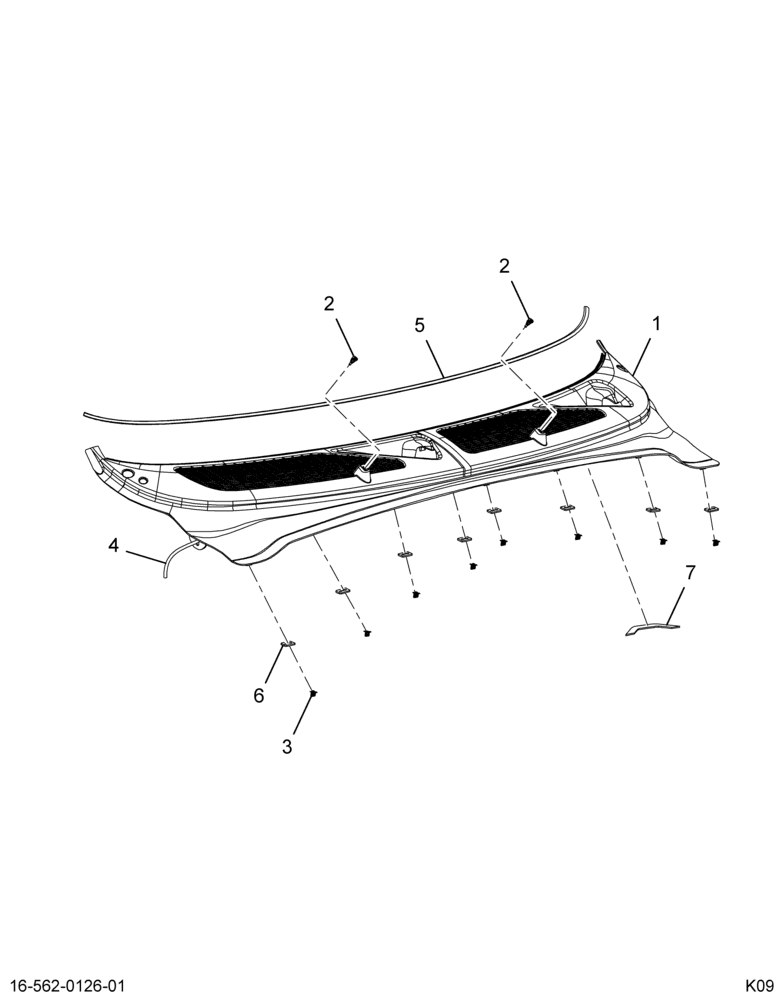 ..SCREEN COWL VENT OR CAB (BC4Z-70022A68-A)