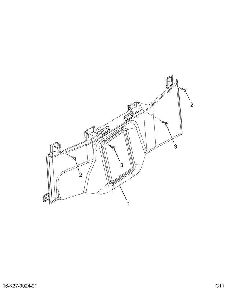 ..IP, LWR CENTER PANEL (Intl. 3711606F93)