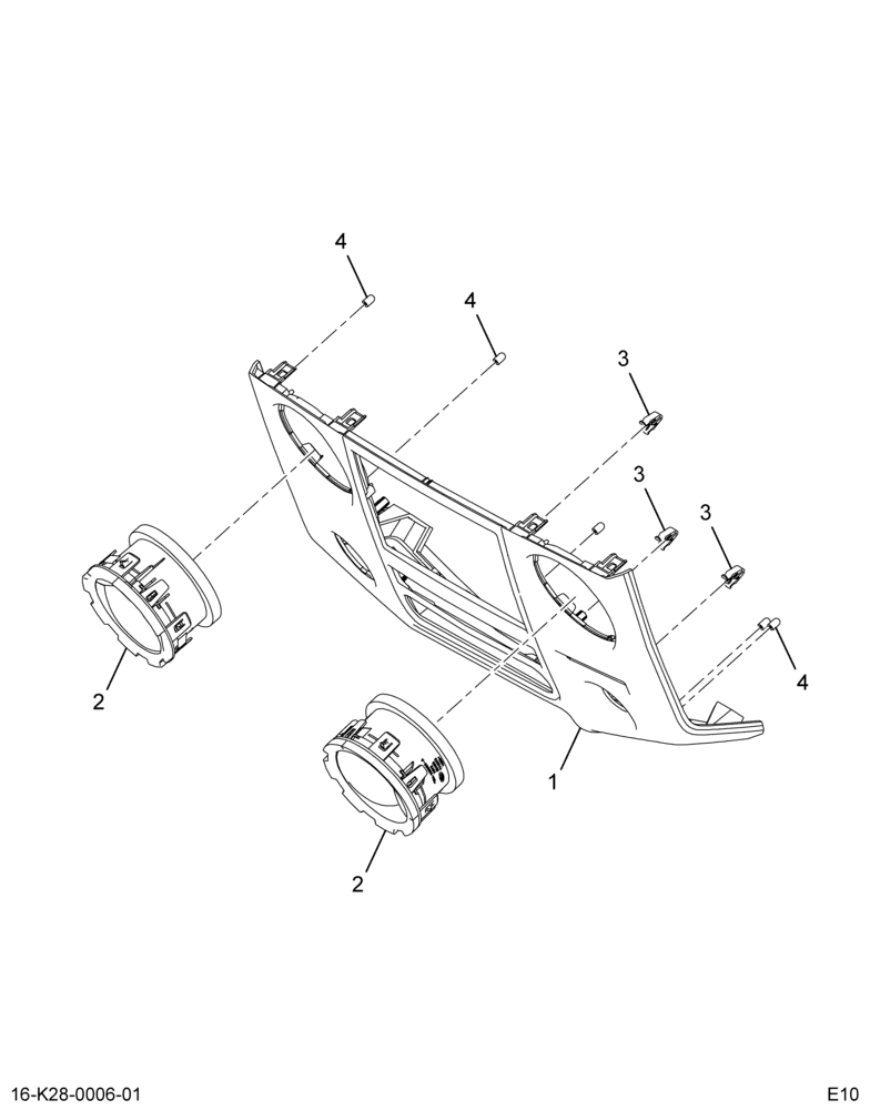 ....PANEL , ASM UPPER CENTER FINI (BC4Z-7004302-B)