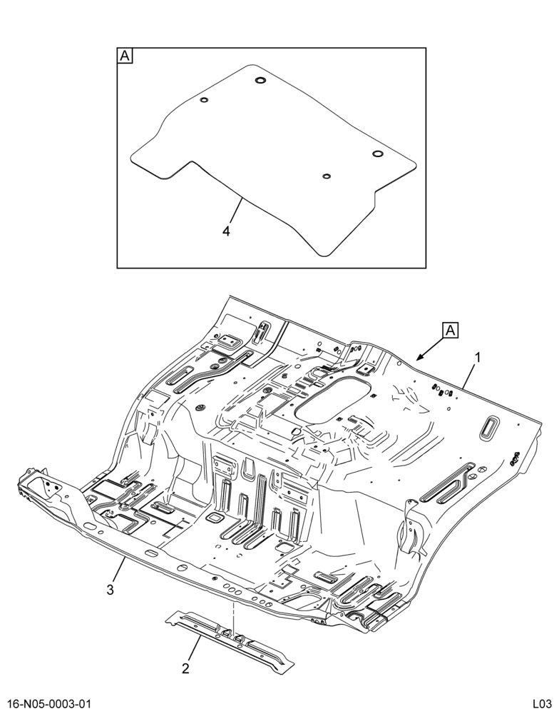 ......PANEL ASM CAB UNDERBODY WLDD (6E7Z-2011135-C55)