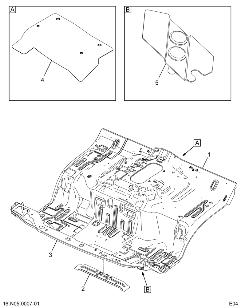 ......PANEL ASM CAB UNDERBODY WLDD (6E7Z-2011135-BB)