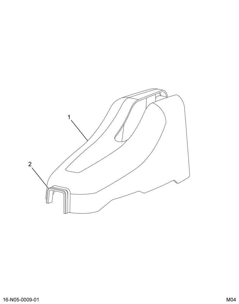 ..COVER ASSY PARK BRK LVR W/SEAL (6E7Z-2A713-AA)