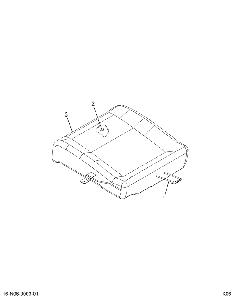 ..SEAT PASS CUSH VINYL (7E7Z-2060052-BA)