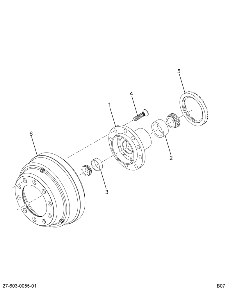 ..HUB FRT WHEEL W/DRUM (Eng. 4C4O-1102-DA)